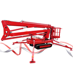 Boom Lift Manufacturer - OEM 14m Tracked Articulated Boom Lift with Crawler