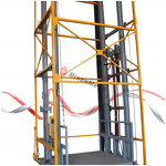 Lift System Manufacturer - OEM Custom Double Mast Guide Rail Cargo Lift System