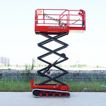 Scissor Lift Manufacturer - OEM Rough Terrain Rubber Crawler 4-14m Lift