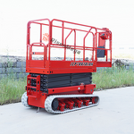Scissor Lift Manufacturer - OEM Rough Terrain Rubber Crawler 4-14m Lift