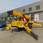 Spider Crane Manufacturer - OEM 6Ton 8-25M Portable Mini Crawler Lift