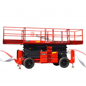 Diesel Scissor Lift Manufacturer - OEM 16m Off-Road Aerial Work Vehicle