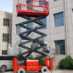 Diesel Scissor Lift Manufacturer - OEM 16m Off-Road Aerial Work Vehicle