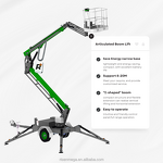 Boom Lift Manufacturer - OEM 4-18M 250KG Towable Telescopic Boom Lift