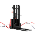 Electric Forklift Manufacturer - OEM 1.5ton 4-Wheel 2-Stage Stacker