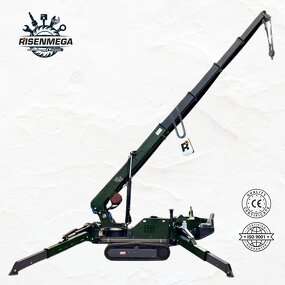 Spider Crane Manufacturer - OEM 3Ton 25M Mini Remote Control Crawler Crane