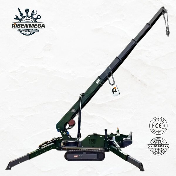Spider Crane Manufacturer - OEM 3Ton 25M Mini Remote Control Crawler Crane