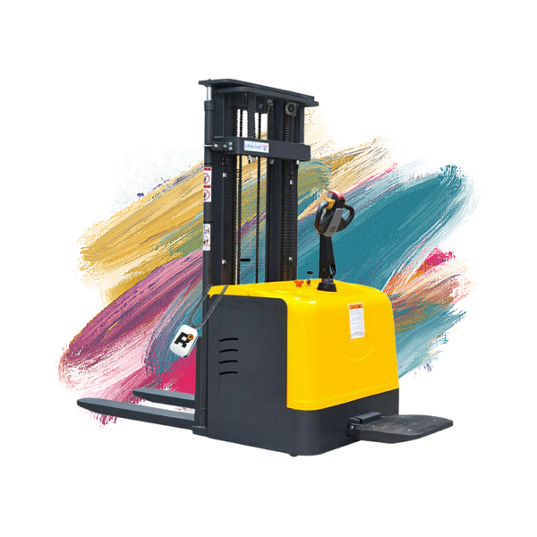 Electric Stacker Manufacturer - OEM Lightweight 1000-1500kg Walkie Stacker