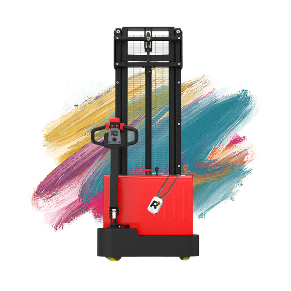 Stacker Crane Manufacturer - OEM 1-1.5T 3000mm Walk Behind Narrow Aisle Stacker