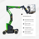 Boom Lift Manufacturer - OEM 16-20M Lithium Battery Articulated Boom Lift