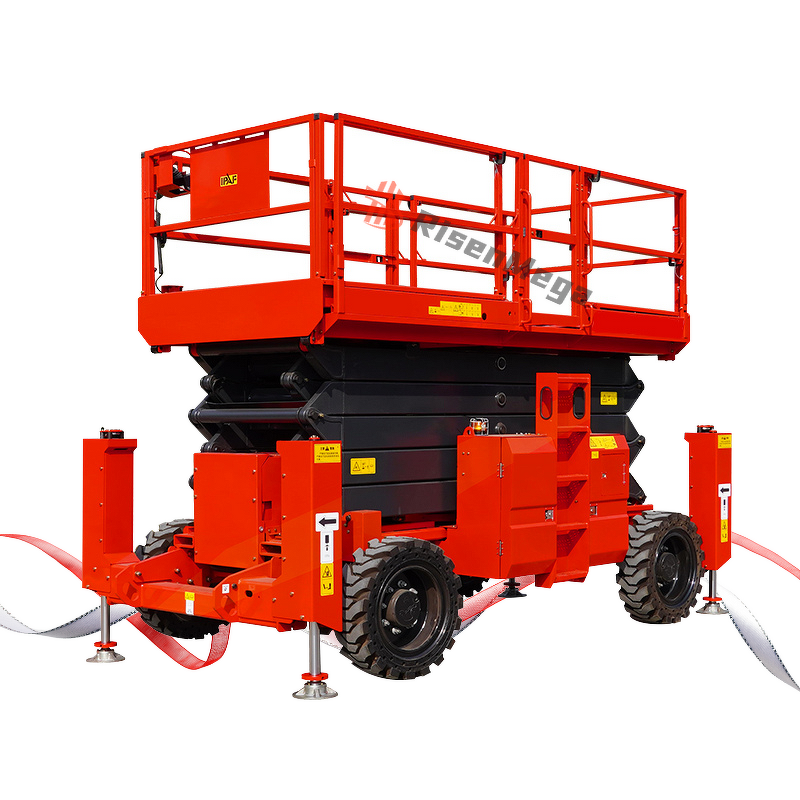 Scissor Lift Manufacturer - OEM Rough Terrain Self Propelled 35% Gradient Lift
