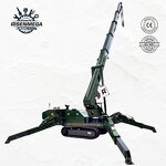 Spider Crane Manufacturer - OEM 5 Ton 25M Compact Mini Crawler Crane