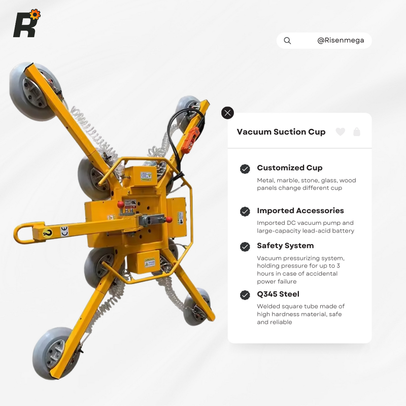 Vacuum Lifter Manufacturer - OEM Electric Glass Vacuum Lifter for Curtain Wall