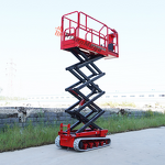 Scissor Lift Manufacturer - OEM Rough Terrain Rubber Crawler 4-14m Lift