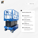 Scissor Lift Manufacturer - OEM Automatic Self Propelled 4-16m Man Lift Platform