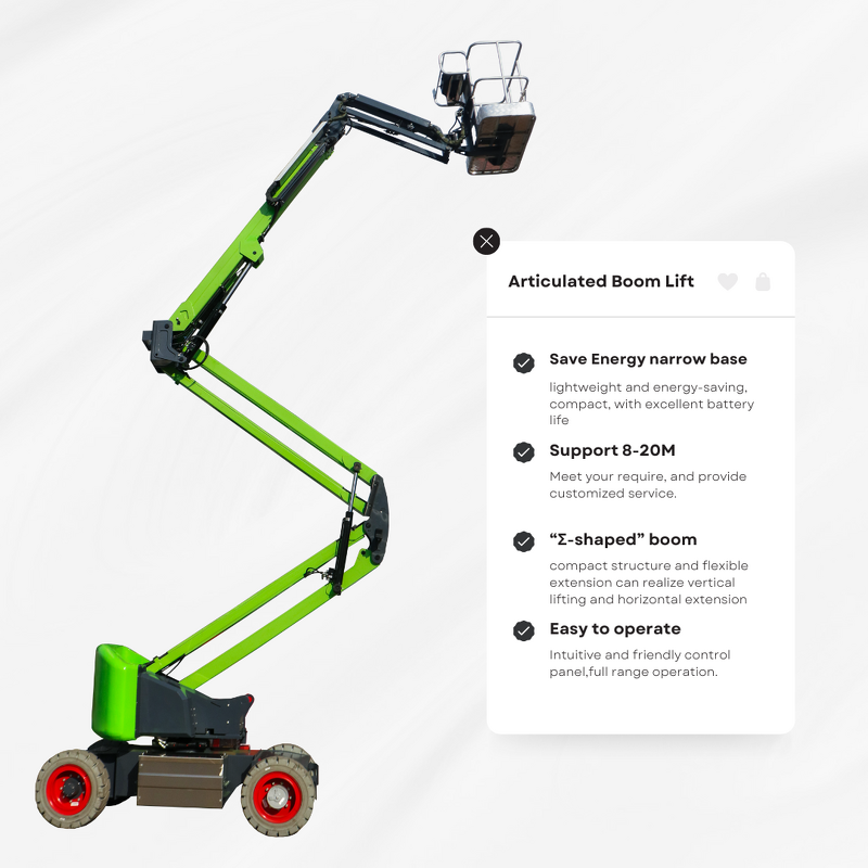 Boom Lift Manufacturer - OEM 14-18M Battery Self-Propelled Articulated Boom Lift