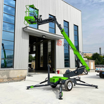 Boom Lift Manufacturer - OEM 4-18M 250KG Towable Telescopic Boom Lift