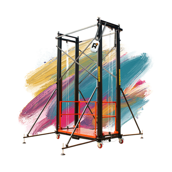 Electric Scaffolding Manufacturer - OEM 500-1000kg 1.5-12m Portable Lifting Scaffold