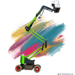 Boom Lift Manufacturer - OEM 14-20M Battery Self-Propelled Articulated Boom Lift