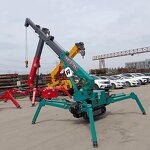 Spider Crane Manufacturer - OEM 3Ton 25M Mini Remote Control Crawler Crane