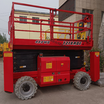 Diesel Scissor Lift Manufacturer - OEM Self Propelled 10-16m Aerial Work Vehicle