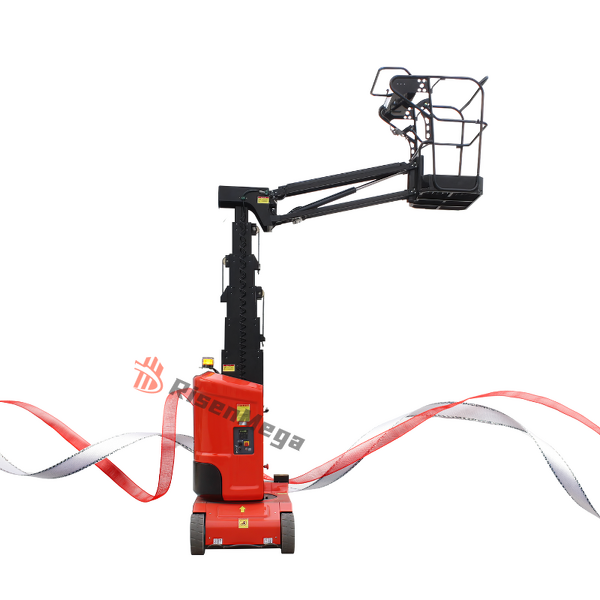 Vertical Mast Lift Platform Manufacturer - OEM Self Propelled AC Motor Lithium Battery