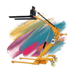 Portable Forklift Manufacturer - OEM 1.7m 700kg Self Loading Electric Stacker