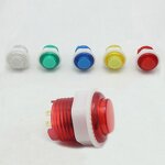 Arcade Button Factory - 5V 28mm Mounting Size