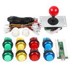 DIY Kit Factory - 2 Players PC +Happ Style Joystick