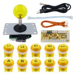 DIY Kit Factory - LED Joystick Button USB Encoder