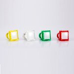 Arcade Button Factory - 33x33mm Square with Light