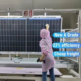 Solar Panel Supplier - Tier 1 144cells N-type 550W-560W A-grade Solar Panel