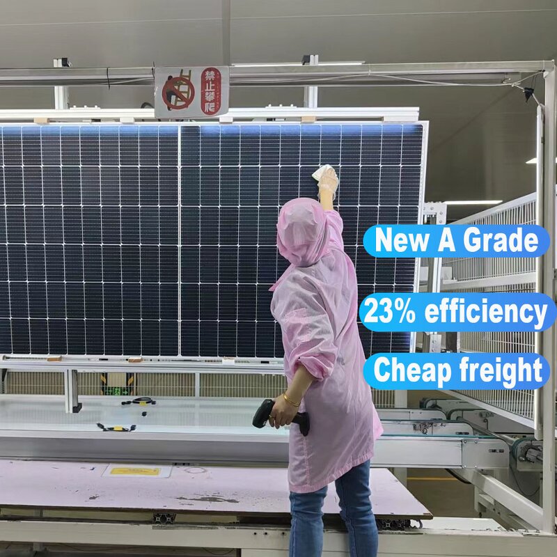 Solar Panel Supplier - Tier 1 144cells N-type 550W-560W A-grade Solar Panel