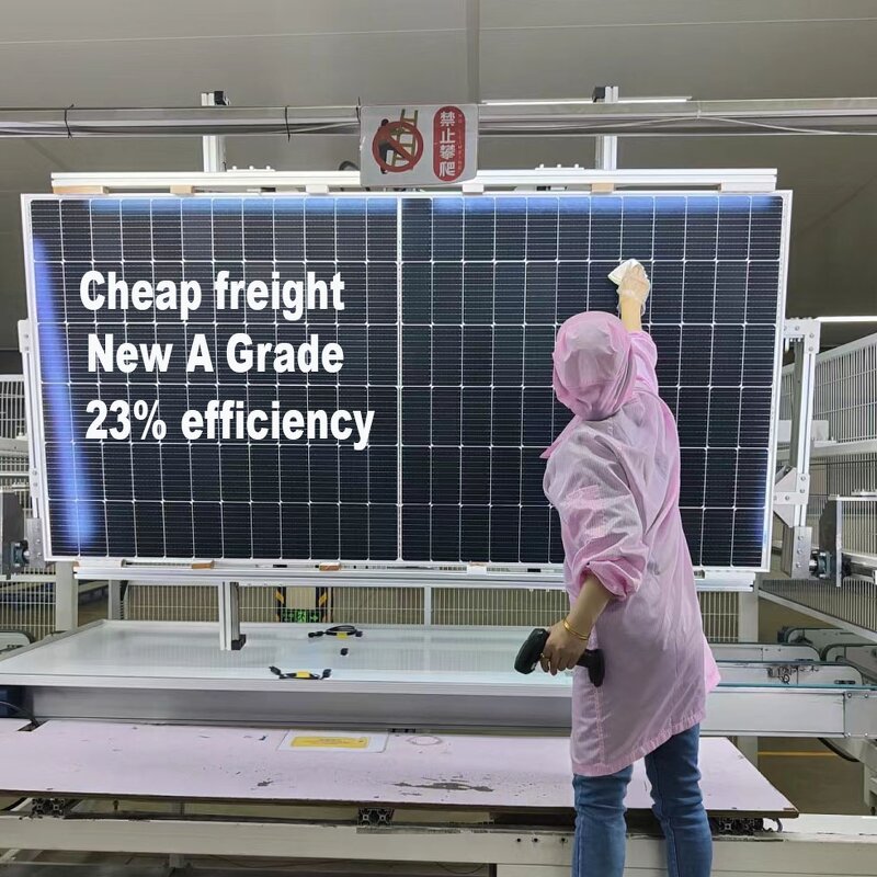 Solar Panel Kit Manufacturer - OEM 400-720M Silver Frame N-type 550W Module Kit