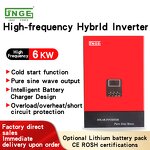 Hybrid Inverter Factory - 48V 6.2KW Wall Mounted Home