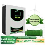 Wind Turbine Factory - 4KW Hybrid Wind Solar System