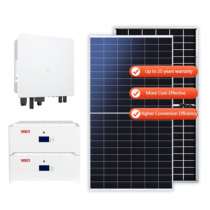 Solar Power System Factory - 10KW Hybrid One-stop
