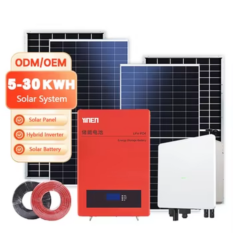 Solar Panel System Factory - 15KW Off Grid Hybrid