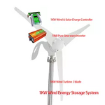 Wind Turbine Factory - 1KW Horizontal with Controller