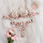 Lingerie Set Factory - French Vintage Floral Push up