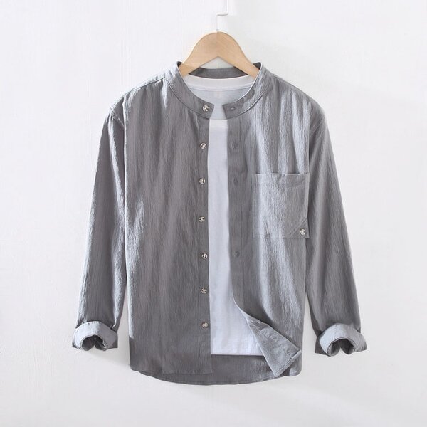 Men Shirt Factory - Classic Pure Cotton Long