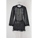 Beach Cover up Factory - Wholesale Knit Hollow Long