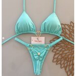 Bikini Set Factory - 2026 New Fashion Thong 2 Piece