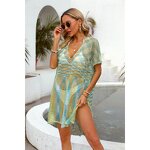 Bikini Cover up Factory - Rainbow Patchwork Loose
