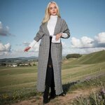 Cardigan Factory - Retro Cable Knit Loose