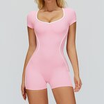 Sports Bodysuit Factory - One Piece Backless Jumpsuit