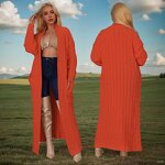 Cardigan Factory - Retro Cable Knit Loose