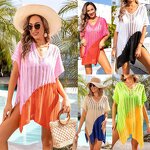 Bikini Cover up Factory - Colorful Lace up Casual