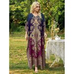 Kaftan Dress Factory - Plus Size Floral Beach