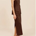 Women Suit Factory - Cotton Vest Skirt Suit